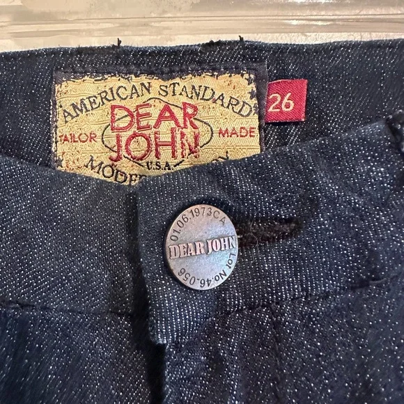 Dear John Blue Flare Wide Leg Jeans T3 - Picture 2 of 11